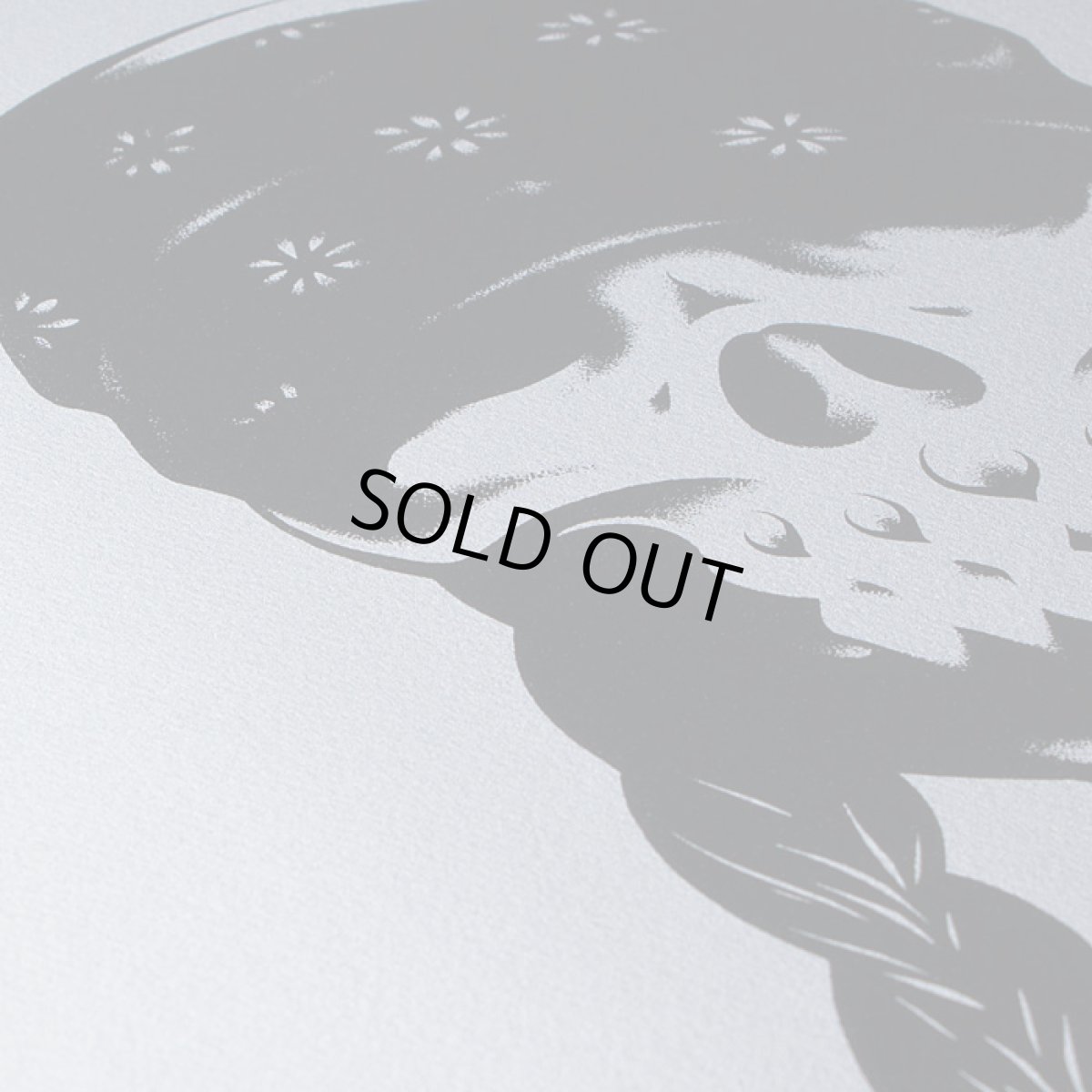 画像5: USUGROW / THE EARLY DAYS SILK SCREEN PRINT : SILVER (5)