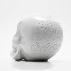 画像3: USUGROW / HASADHU SHINGON SKULL SOFT VINYL SCULPTURE IN WHITE (3)