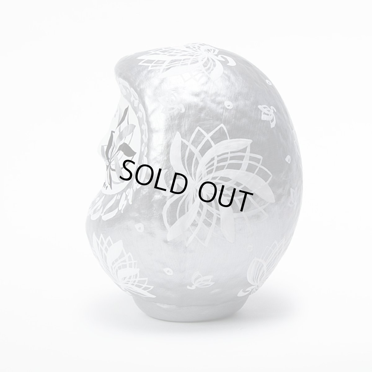 画像2: USUGROW / 開運だるま 蓮丸さん 2015 Ver. 銀 (2)