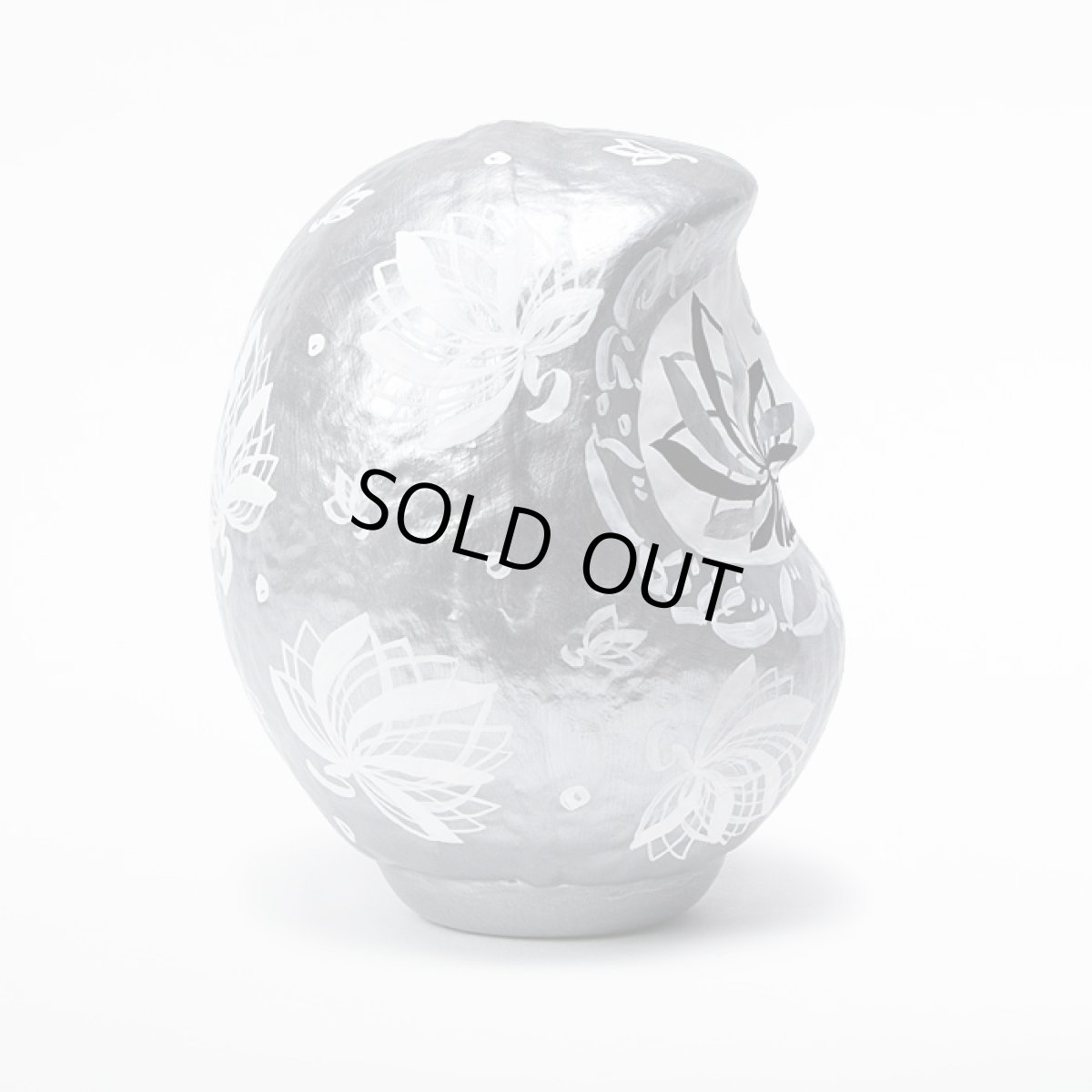 画像4: USUGROW / 開運だるま 蓮丸さん 2015 Ver. 銀 (4)