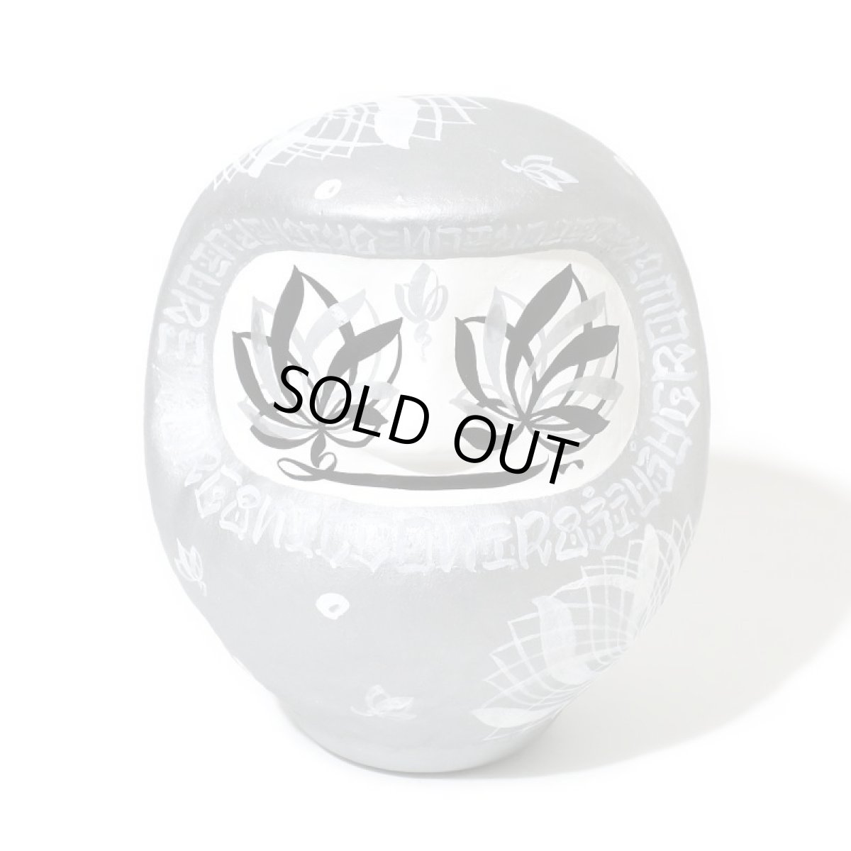 画像2: USUGROW / 開運だるま 蓮丸さん 2020 / 銀 蓮大 (2)