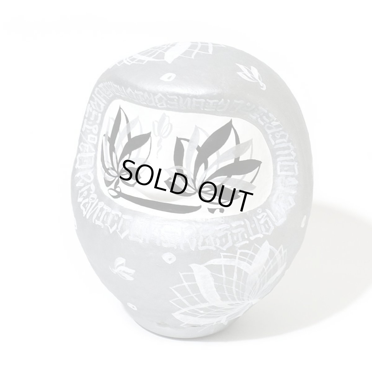 画像4: USUGROW / 開運だるま 蓮丸さん 2020 / 銀 蓮大 (4)