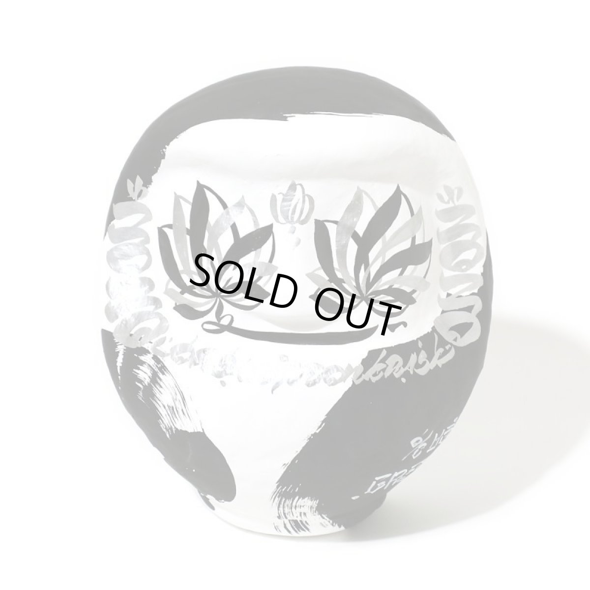 画像2: USUGROW / 開運だるま 蓮丸さん 2020 / 白 i (2)