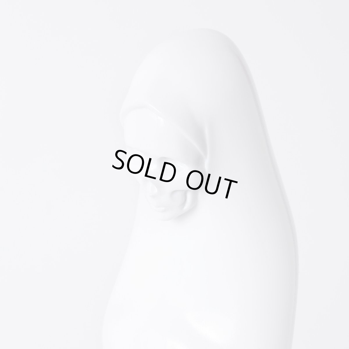 画像4: USUGROW / KOKUTEN RITSUZOU SOFT VINYL SCULPTURE IN WHITE (4)