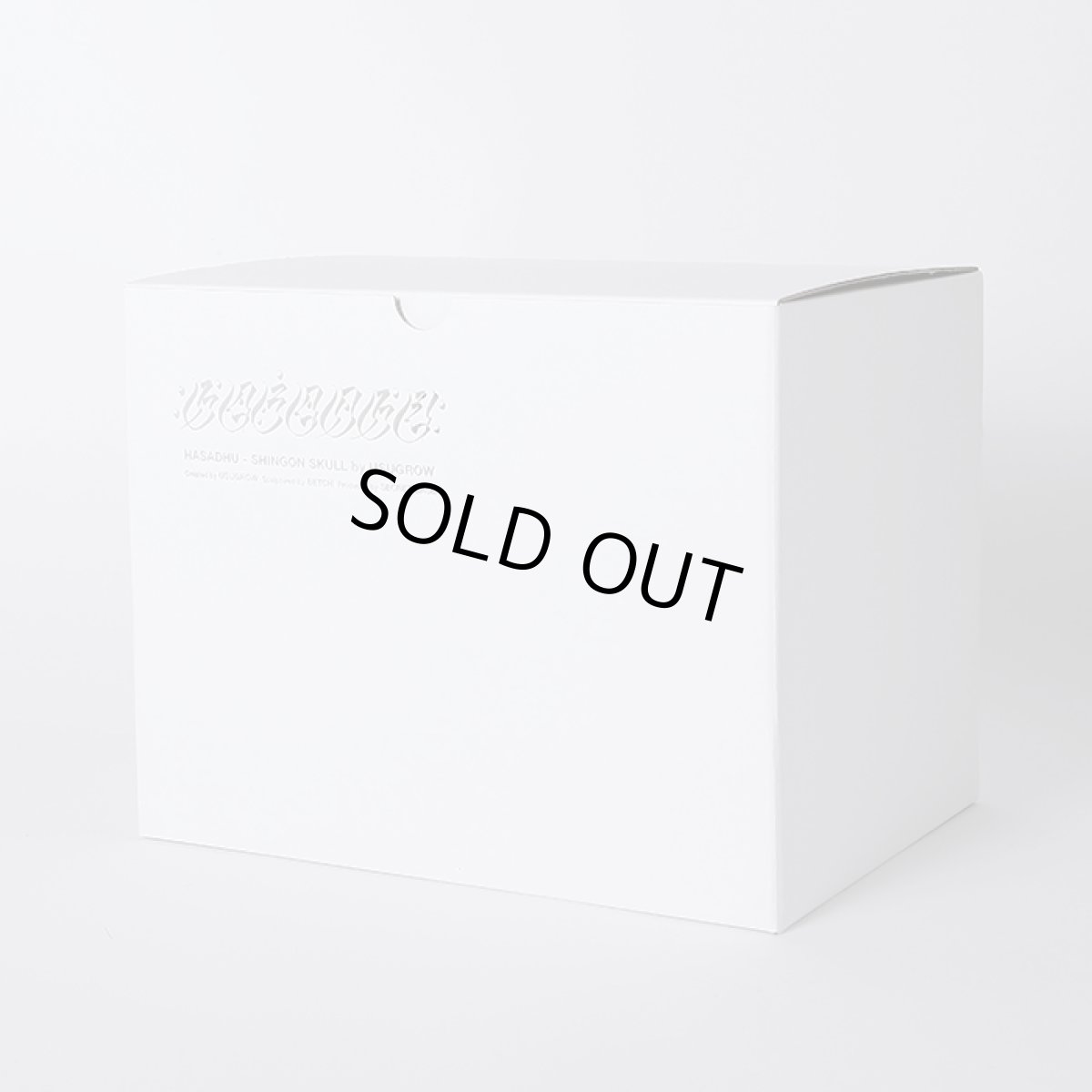 画像5: USUGROW / HASADHU SHINGON SKULL SOFT VINYL SCULPTURE IN BLACK (5)