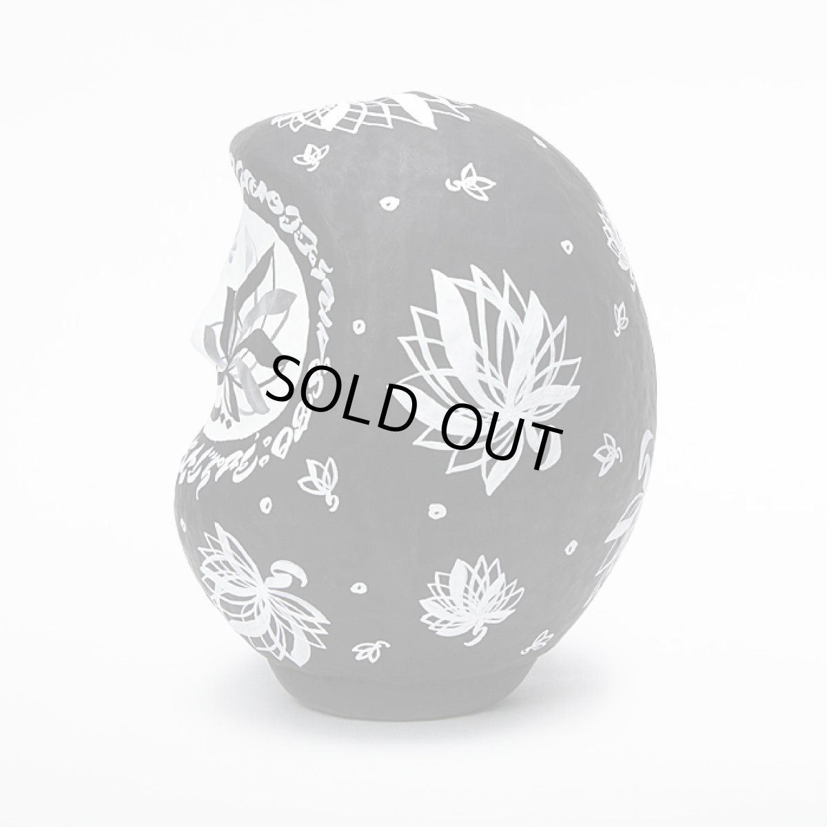 画像2: USUGROW / 開運だるま　蓮丸さん　2015 Ver.　黒 (2)