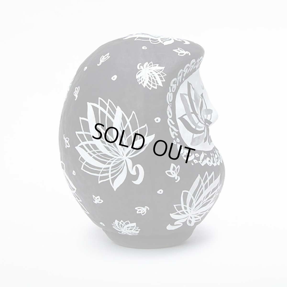 画像4: USUGROW / 開運だるま　蓮丸さん　2015 Ver.　黒 (4)