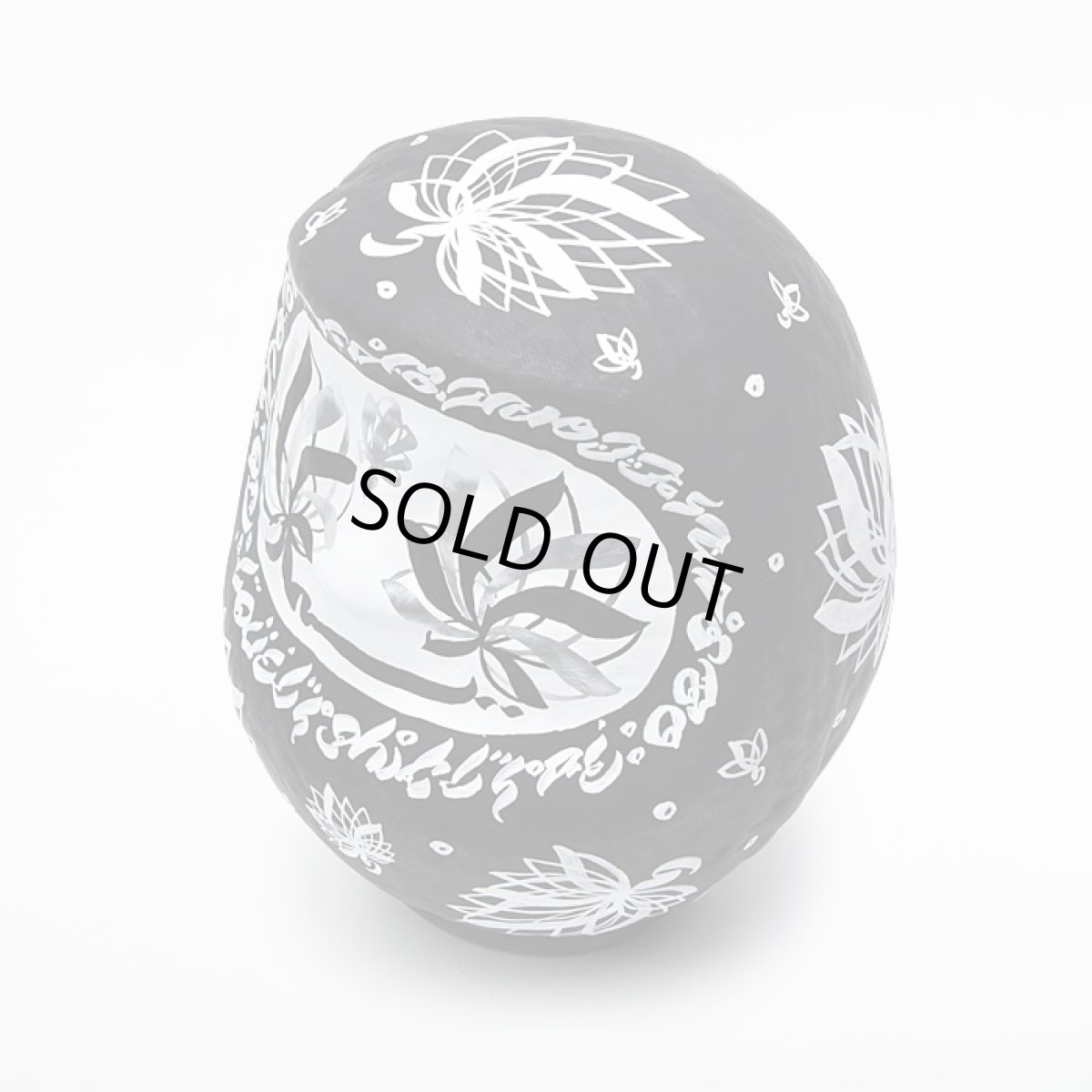 画像5: USUGROW / 開運だるま　蓮丸さん　2015 Ver.　黒 (5)