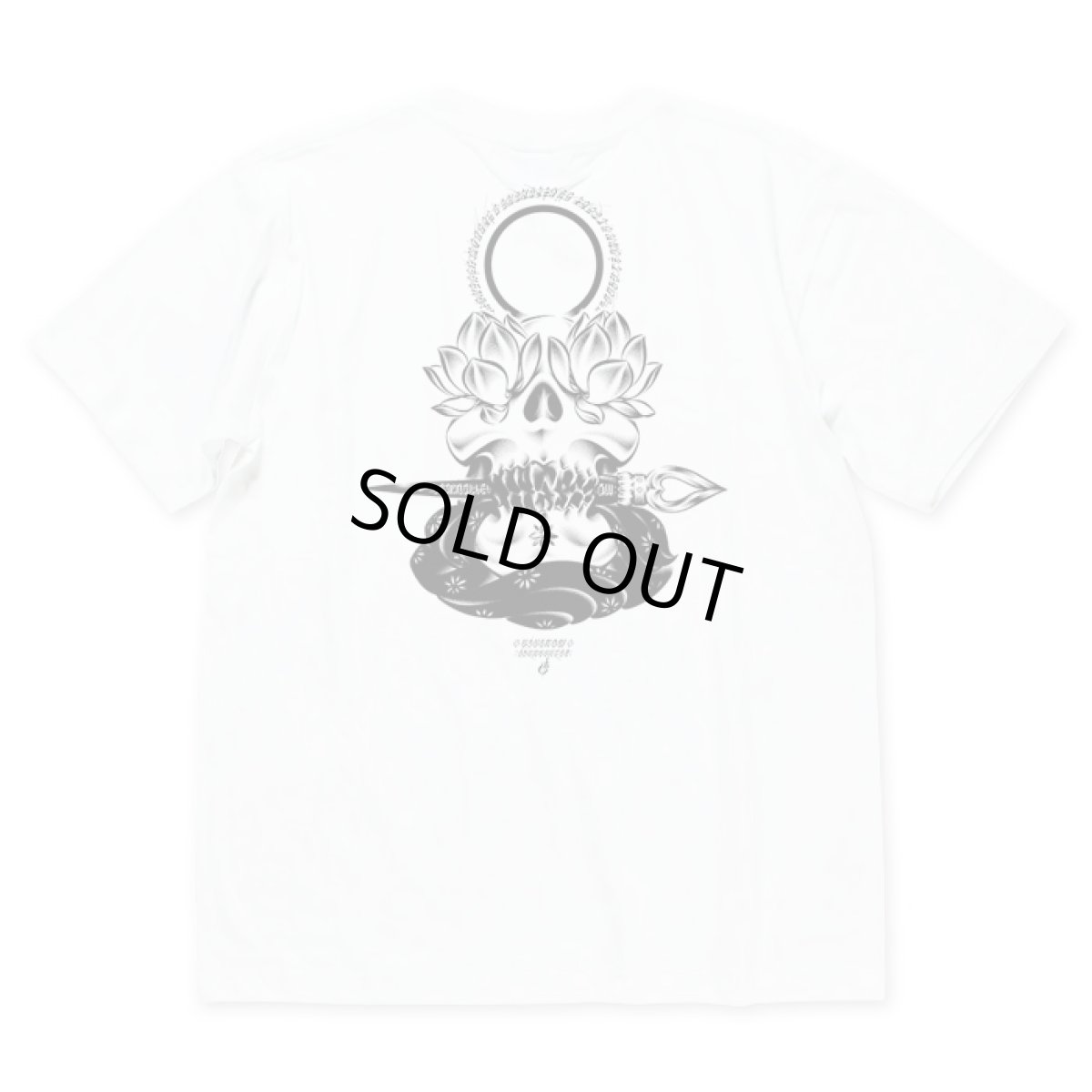 画像1: USUGROW / HASADHU CREATION WHITE TEE (1)