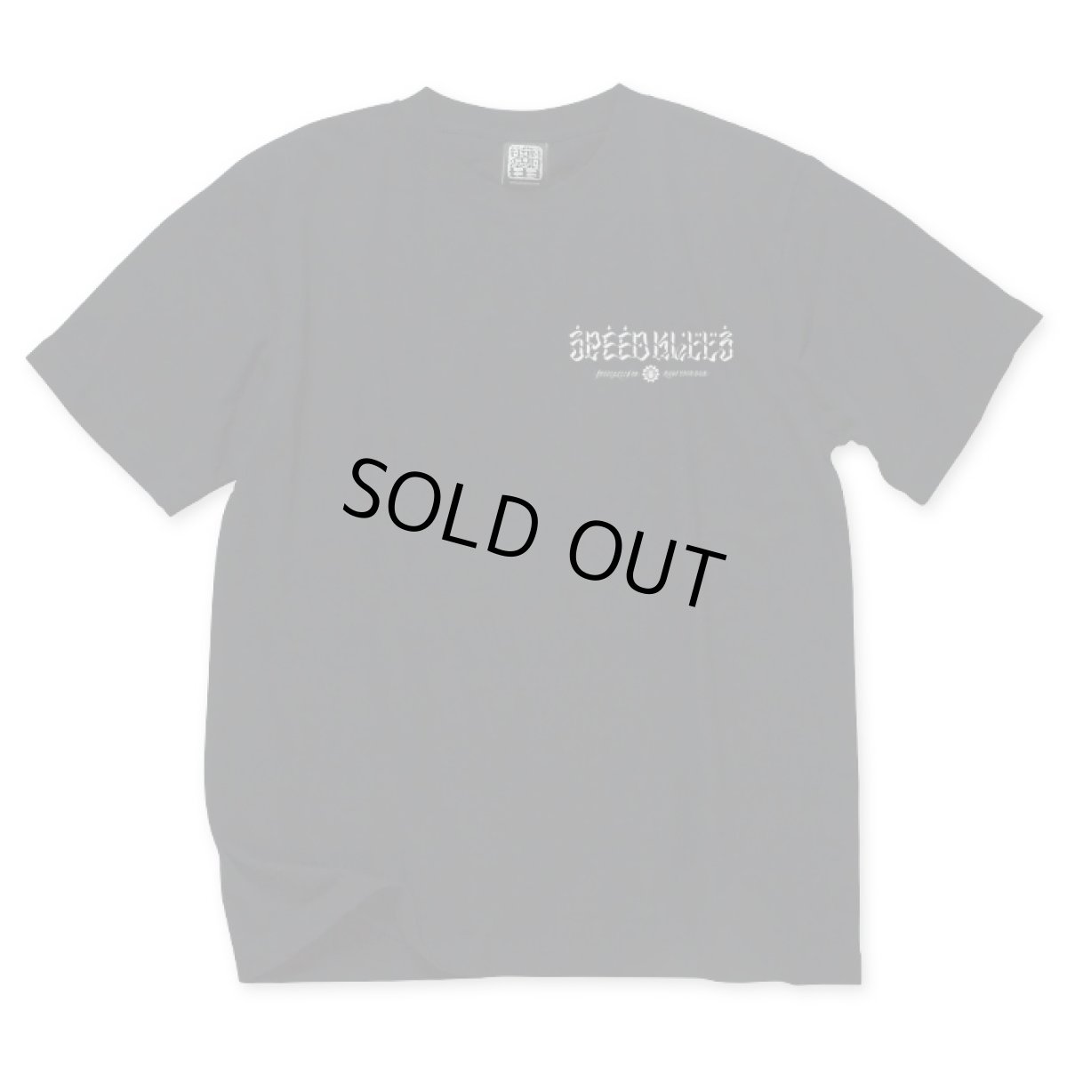 画像2: USUGROW / SKS SKULL BLACK TEE (2)