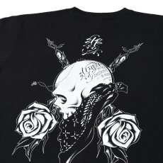 画像3: USUGROW / BEAUTIFUL THORNS BLACK TEE (3)