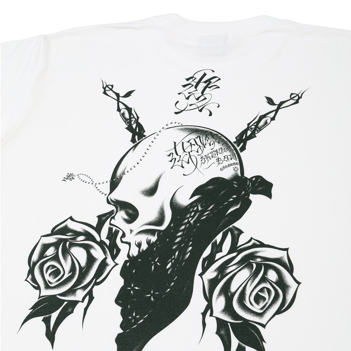 画像3: USUGROW / BEAUTIFUL THORNS WHITE TEE (3)