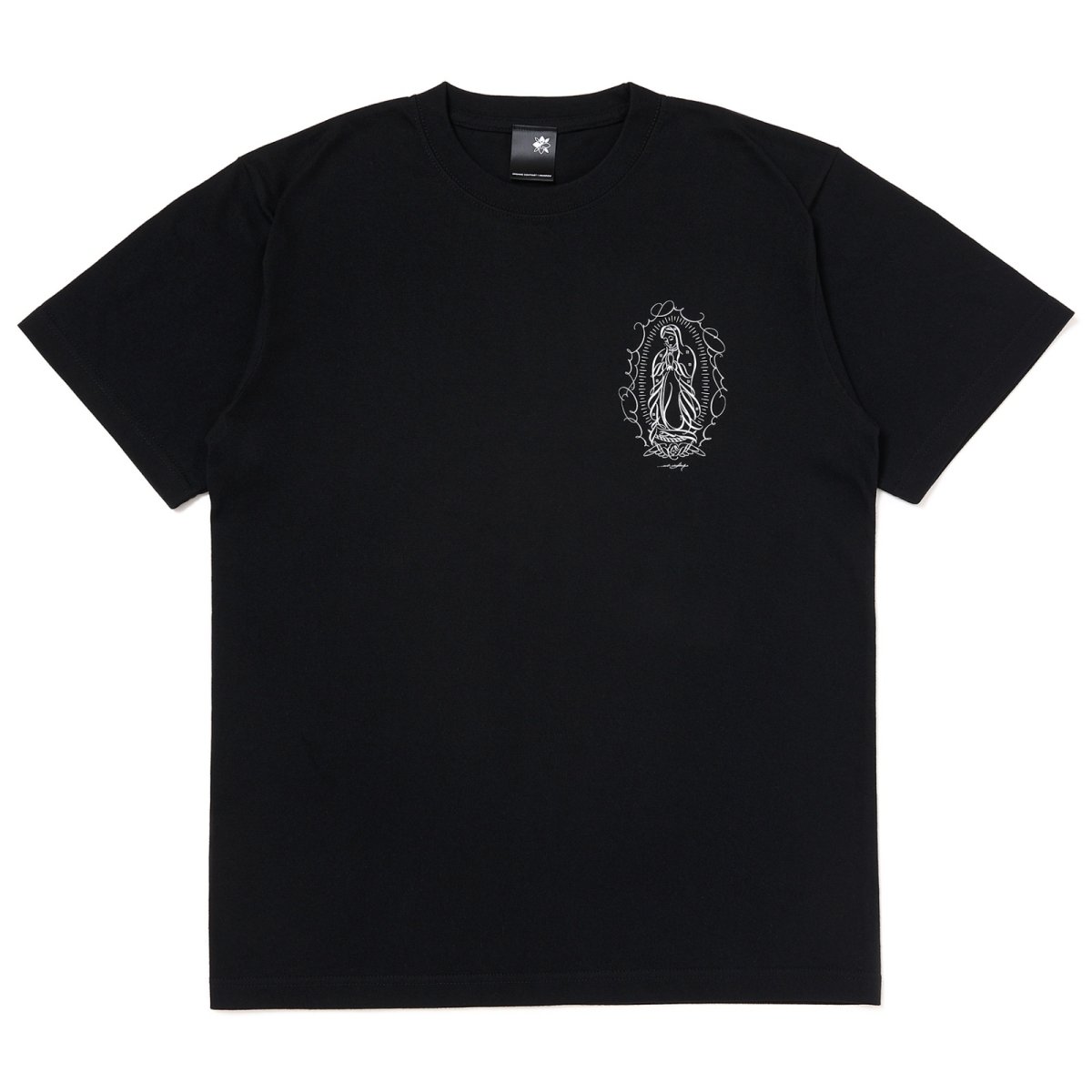 画像2: USUGROW / PRAYER BLACK TEE (2)